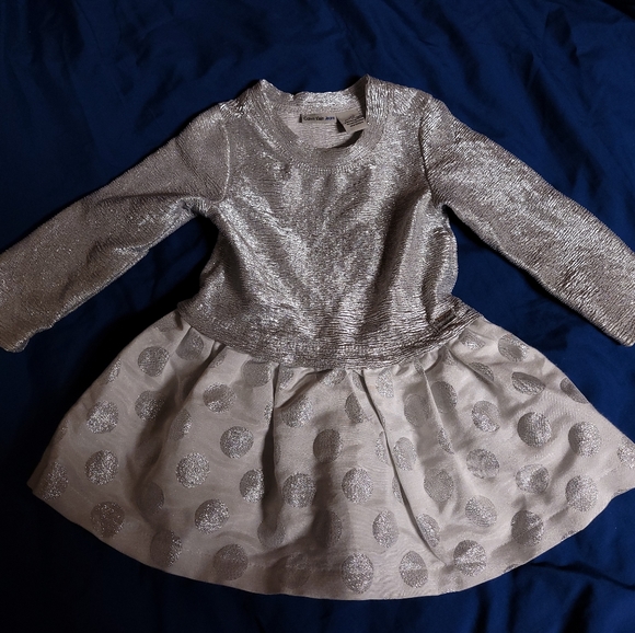 Calvin Klein dress with polka dot skirt - Picture 1 of 2